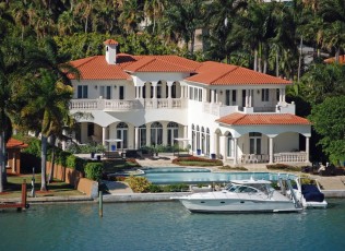 Miami Beach - Villa au bord de l'eau