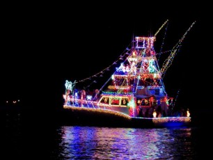 La Winterfest boat parade de Fort Lauderdale (parade de bateaux en Floride)