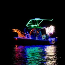 La Winterfest boat parade de Fort Lauderdale (parade de bateaux en Floride)