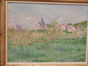 Printemps à Giverny , par Claude Monet / Museum of Fine Arts de St Petersburg en Floride