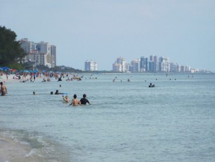 Plage de Delnor-Wiggins Pass State Park à Naples Floride