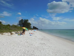 Plage de Delnor-Wiggins Pass State Park à Naples Floride