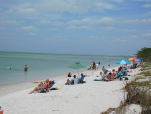 Plage de Delnor-Wiggins Pass State Park à Naples Floride