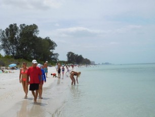 Plage de Delnor-Wiggins Pass State Park à Naples Floride