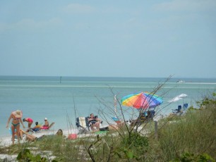 Plage de Delnor-Wiggins Pass State Park à Naples Floride