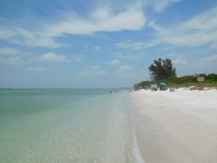 Plage de Delnor-Wiggins Pass State Park à Naples Floride