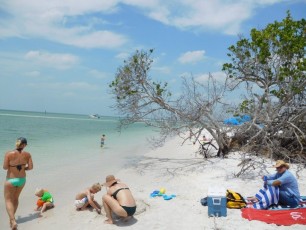 Plage de Delnor-Wiggins Pass State Park à Naples Floride