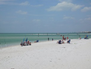 Plage de Delnor-Wiggins Pass State Park à Naples Floride