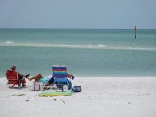 Plage de Delnor-Wiggins Pass State Park à Naples Floride