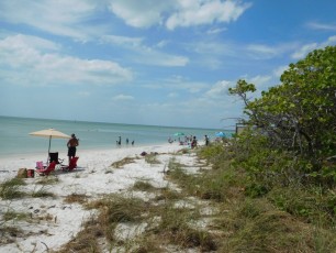 Plage de Delnor-Wiggins Pass State Park à Naples Floride