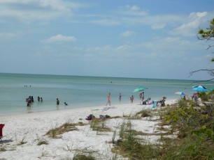 Plage de Delnor-Wiggins Pass State Park à Naples Floride