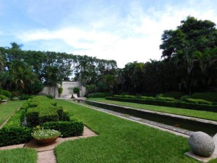 Jardin de l'église Bethesda By The Sea, sur l'île de Palm Beach