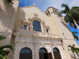 Eglise Catholique St Edward sur l'île de Palm Beach