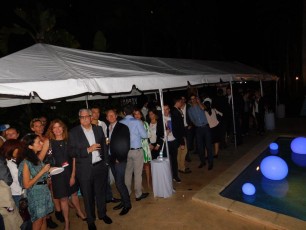 Soirée d'ouverture des French Weeks à la résidence consulaire