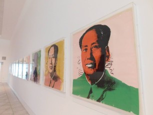 Tableaux d'Andy Warhol au Lowe Art Museum de Miami