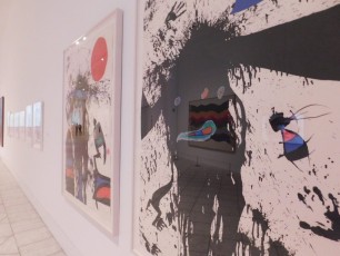 Tableaux de Joan Miro au Lowe Art Museum de Miami