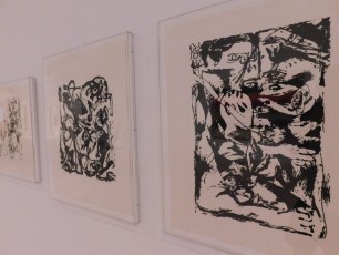 Tableaux de Jackson Pollock au Lowe Art Museum de Miami