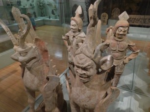 Sculptures antiques chinoises au Lowe Art Museum de Miami