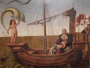 Le vaisseau de l'amour (peintre italien inconnu) au Lowe Art Museum de Miami