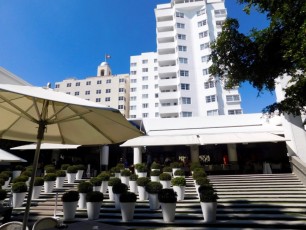 Delano Hotel, hôtel art déco sur Ocean Drive à South Beach / Miami Beach