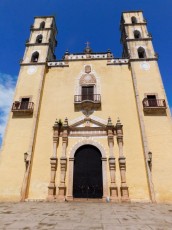 Eglise San Antonio de Padua, à Chemax au Mexique.