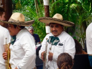 Mariachis sur l'île de Cozumel (Mexique)