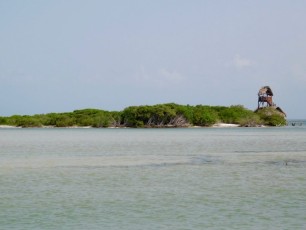 La Isla de la Pasion, près de l'île de Holbox.