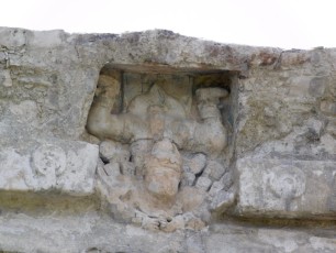 Le "dieu plongeur" du culte maya à Tulum