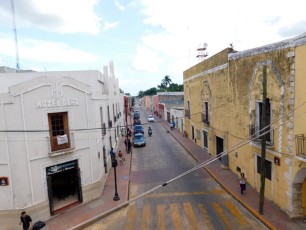 Centre ville de Valladolid dans le Yucatan