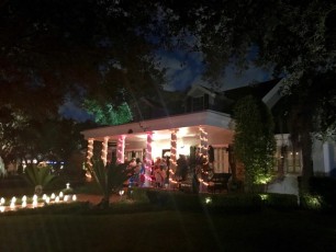 Le quartier de Rio Vista à Fort Lauderdale durant Halloween