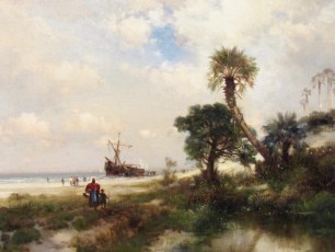 Florida Scene, par Thomas Moran en 1878, au Norton Museum of Art de West Palm Beach, en Floride