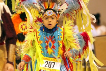 Pow wow des indiens seminoles au Hard Rock de Hollywood en Floride.