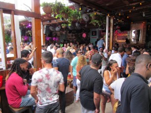 Club latino El Patio dans le quartier de Wynwood à Miami
