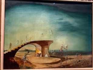 "Le pont cassé et le rêve", au Salvador Dali Museum de St Petersburg