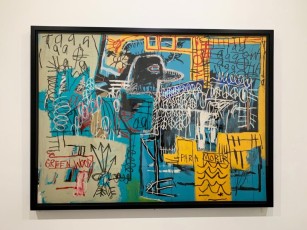 Oeuvre de Jean-Michel Basquiat au Rubell Museum de Miami (collection privée d'art contemporain)