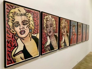 Oeuvres de Keith Haring au Rubell Museum de Miami (collection privée d'art contemporain)