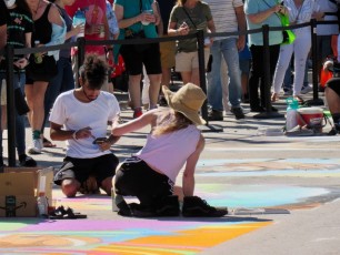 Les photos et la vidéo du Street Painting Festival de Lake Worth