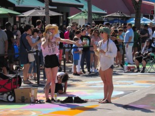 Les photos et la vidéo du Street Painting Festival de Lake Worth