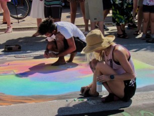 Les photos et la vidéo du Street Painting Festival de Lake Worth