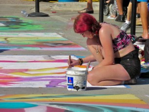 Les photos et la vidéo du Street Painting Festival de Lake Worth
