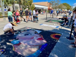Les photos et la vidéo du Street Painting Festival de Lake Worth