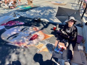 Les photos et la vidéo du Street Painting Festival de Lake Worth