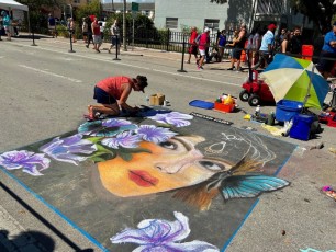 Les photos et la vidéo du Street Painting Festival de Lake Worth
