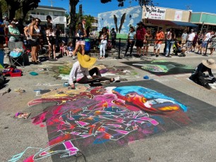 Les photos et la vidéo du Street Painting Festival de Lake Worth