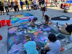 Les photos et la vidéo du Street Painting Festival de Lake Worth