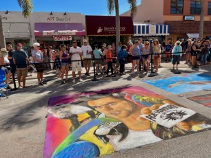 Les photos et la vidéo du Street Painting Festival de Lake Worth