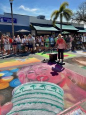Les photos et la vidéo du Street Painting Festival de Lake Worth