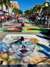 Les photos et la vidéo du Street Painting Festival de Lake Worth