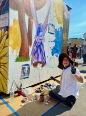 Les photos et la vidéo du Street Painting Festival de Lake Worth