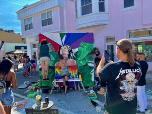 Les photos et la vidéo du Street Painting Festival de Lake Worth
